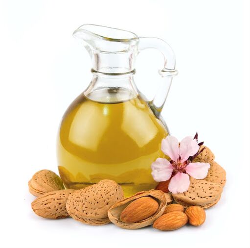 Aceite de almendras en el valor ZXCVBNMQ